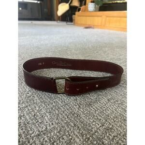 Catherine dial Easley brown leather Belt small